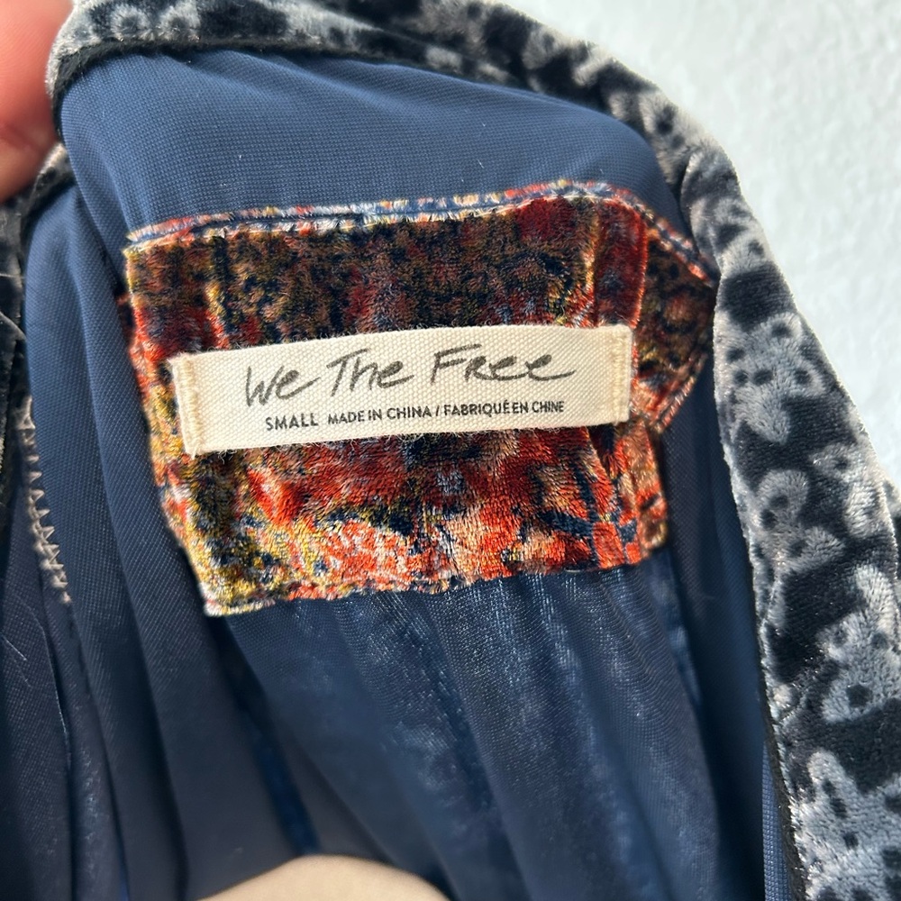 We the free People Vancouver  Stylish Multicolor Long Coat - Picture 7 of 8